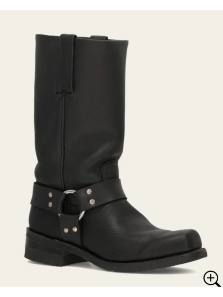 Frye Harness 12r Black Leather Engineer Biker Motorcycle Boots Men's Sz 10.5-11